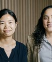 [Translate to English:] Yan Yan og Marcela Mendoza-Suárez fra AU Life Science Hub